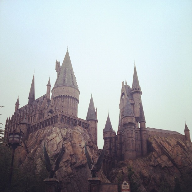 Hogwarts castle at Universal Studios