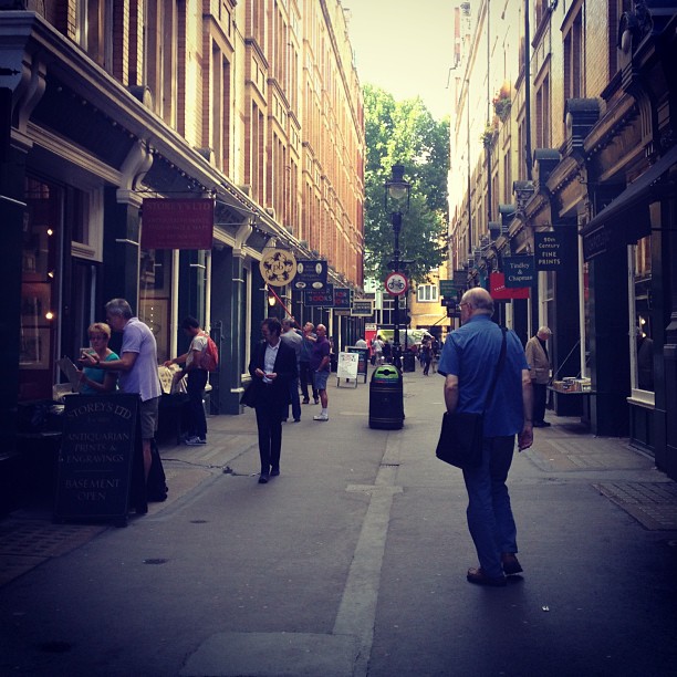 alley of shops