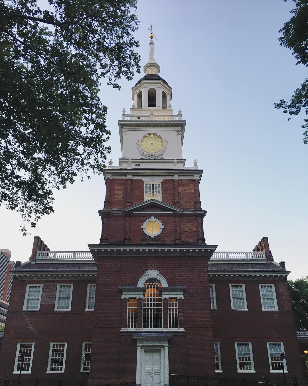 Independence Hall clock tower